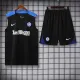 2024-25 INT Black Tank top and shorts suit (条纹)