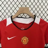 2004-2006 Man Utd Home Kids Retro Soccer Jersey