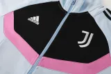 2024-25 JUV Grey Blue Jacket Tracksuit #03