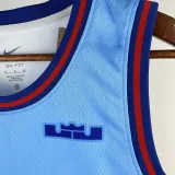 2024-25 LAKERS JAMES #6 Blue Top Quality Hot Pressing NBA Jersey (大灌篮)