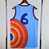 2024-25 LAKERS JAMES #6 Blue Top Quality Hot Pressing NBA Jersey (大灌篮)