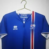 2016-2017 Iceland Home Retro Soccer Jersey