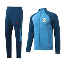 2024-25 Club America Blue Jacket Tracksuit #01