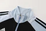 2024-25 JUV Grey Blue Jacket Tracksuit #03