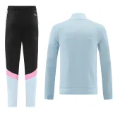 2024-25 JUV Grey Blue Jacket Tracksuit #03
