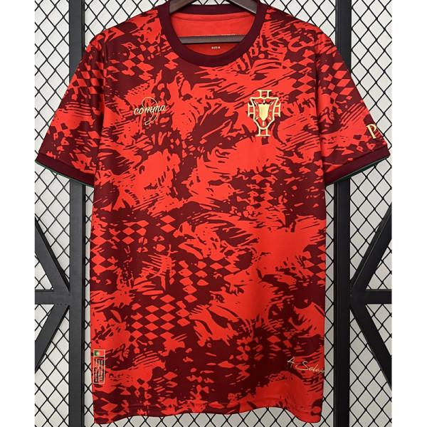 2024-25 Portugal Red Training Shirts