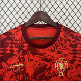 2024-25 Portugal Red Training Shirts