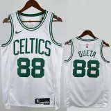 2022-23 CELTICS QUETA #88 White Home Top Quality Hot Pressing NBA Jersey