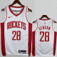 2022-23 ROCKETS SENGUN #28 White City Edition Home Top Quality Hot Pressing NBA Jersey