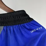 2023-24 NETS Black City Edition Top Quality NBA Pants (涂鸦)