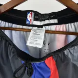 2023-24 NETS Black City Edition Top Quality NBA Pants (涂鸦)