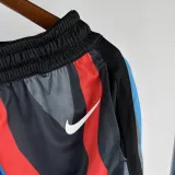 2023-24 NETS Black City Edition Top Quality NBA Pants (涂鸦)