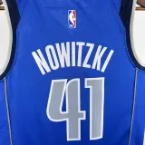 2022-23 Dallas Mavericks NOWITZKI #41 Blue Home Top Quality Hot Pressing NBA Jersey