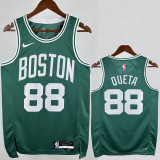 2022-23 CELTICS QUETA #88 Green Away Top Quality Hot Pressing NBA Jersey