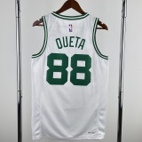 2022-23 CELTICS QUETA #88 White Home Top Quality Hot Pressing NBA Jersey