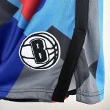 2023-24 NETS Black City Edition Top Quality NBA Pants (涂鸦)