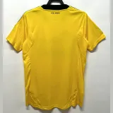2011-2012 RMA Yellow GoalKeeper Retro Soccer Jersey (带章)