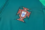 2024-25 Portugal Green Half Pull Tracksuit (半拉链)