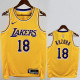 2022-23 LAKERS KAZUHA #18 Yellow Top Quality Hot Pressing NBA Jersey(圆领)