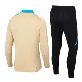 2024-25 Argentina Earthy Yellow Half Pull Tracksuit (半拉链)