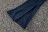 2024 JOM Lake Blue Half Pull Tracksuit (半拉链)