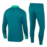 2024-25 Portugal Green Half Pull Tracksuit (半拉链)