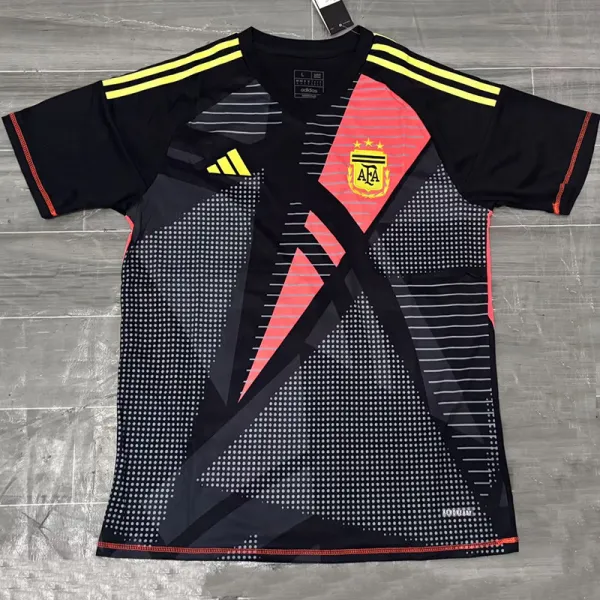 2024-25 Argentina Black GoalKeeper Fans Soccer Jersey