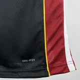 2022-23 HEAT JAQUEZ JR. #11 Black Top Quality Hot Pressing NBA Jersey (V领）