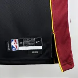 2022-23 HEAT JAQUEZ JR. #11 Black Top Quality Hot Pressing NBA Jersey (V领）