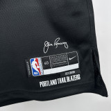 2023-24 Trail Blazers SIMMONS #1 Black City Edition Top Quality Hot Pressing NBA Jersey