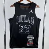 BULLS JORDAN #23 Black Glory Edition Top Quality Hot Pressing NBA Jersey 荣耀版