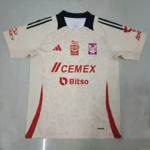 2024-25 Tigres UANL Light Yellow Limited Edition Fans Soccer Jersey