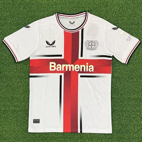 2024-25 LeverKusen White Special Edition Fans Soccer Jersey 勒沃库森
