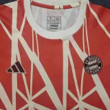 2024-25 Bayern Orange Red Training Shirts