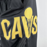 2023-24 Cleveland Cavaliers Black Edition Top Quality NBA Pants (Trapeze Edition) 飞人版