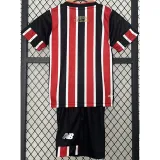 2024-25 Sao Paulo Away Kids Soccer Jersey