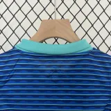 2024-25 Brazil Away Kids Soccer Jersey
