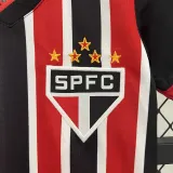 2024-25 Sao Paulo Away Kids Soccer Jersey