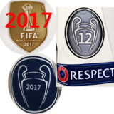 2017-2018 RMA Third Player Version 长袖球员 Long Sleeve Retro Soccer Jersey