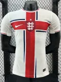 2024-25 England White Red Special Edition Player Version Soccer Jersey