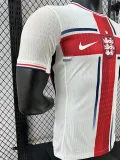 2024-25 England White Red Special Edition Player Version Soccer Jersey