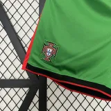 2024-25 Portugal Home Shorts Pants