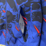 2024-25 England Royal blue & Blue Double Sided Windbreaker (双面风衣)