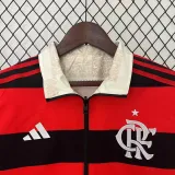 2023-24 Flamengo Red & Beige Double Sided Windbreaker (双面风衣)