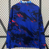 2024-25 England Royal blue & Blue Double Sided Windbreaker (双面风衣)
