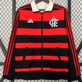 2023-24 Flamengo Red & Beige Double Sided Windbreaker (双面风衣)