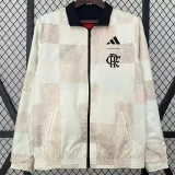 2023-24 Flamengo Red & Beige Double Sided Windbreaker (双面风衣)