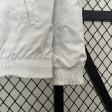 2024-25 RMA White & White Double Sided Windbreaker (双面风衣)(涂鸦)
