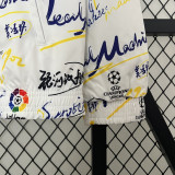 2024-25 RMA White & White Double Sided Windbreaker (双面风衣)(涂鸦)