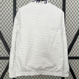 2024-25 RMA White & White Double Sided Windbreaker (双面风衣)(涂鸦)